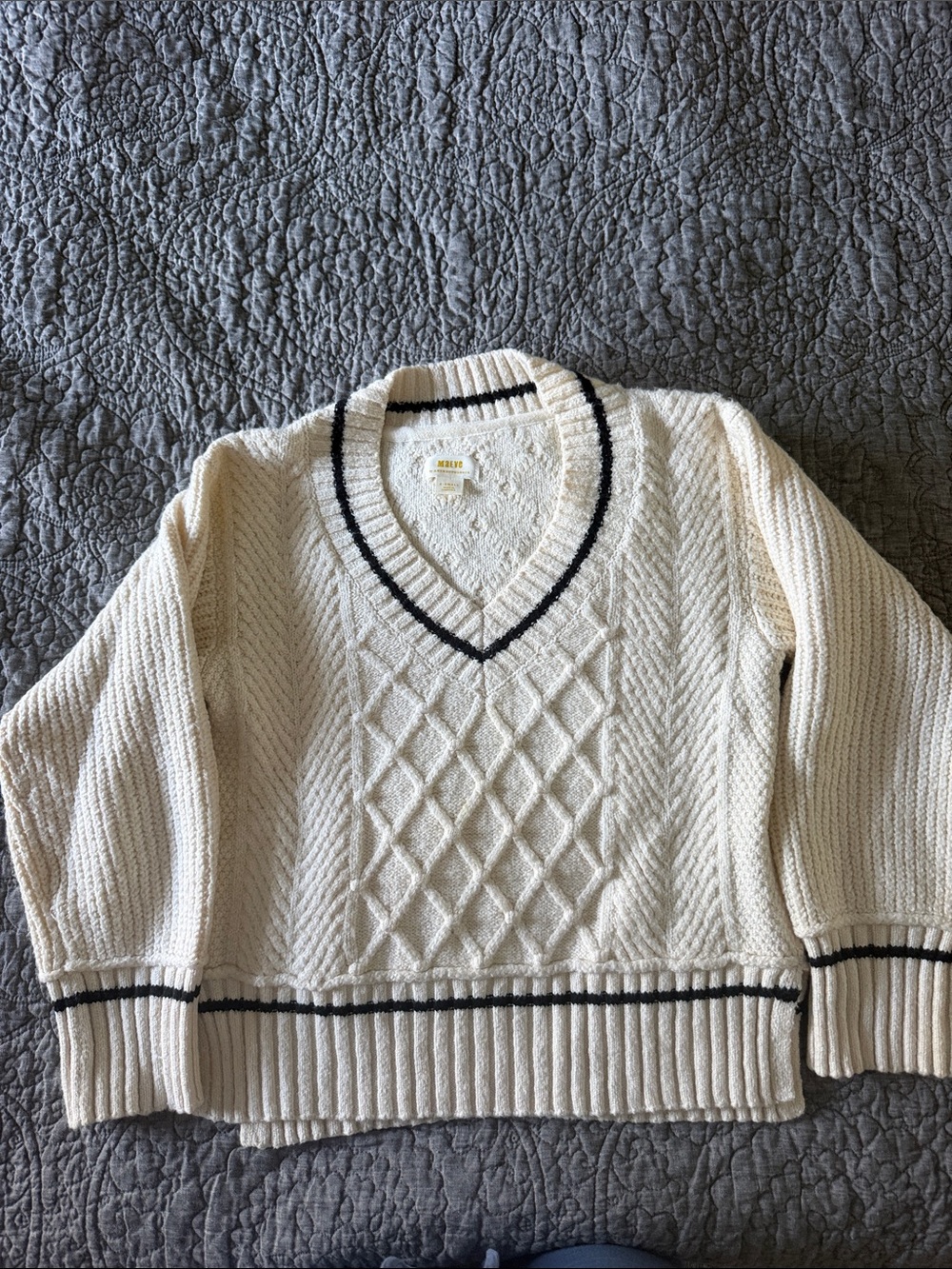 The Tillie V Neck Pullover Sweater by Maeve